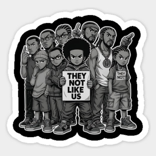 Street Crew - They Not Like Us Magnet