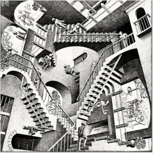 Maurits Escher, Relativity Posters and Art