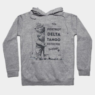 Foxtrot Delta Tango, Smokey Bear Resist Hoodie