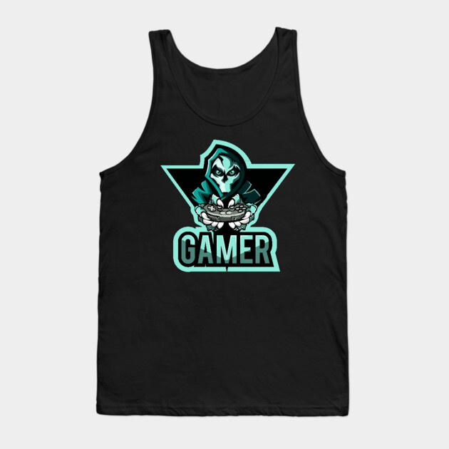 I Am Gamer Tee Game Lovers Tank Top by DrollDrifter