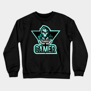 I Am Gamer Tee Game Lovers Crewneck Sweatshirt