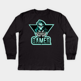 I Am Gamer Tee Game Lovers Kids Long Sleeve T-Shirt