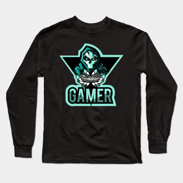 I Am Gamer Tee Game Lovers Long Sleeve T-Shirt by DrollDrifter