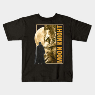 moon knight retro version Kids T-Shirt