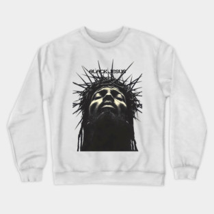 Jesus Christ: Black Jesus Christian Lord and Savior Crewneck Sweatshirt