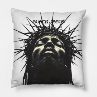 Jesus Christ: Black Jesus Christian Lord and Savior Pillow