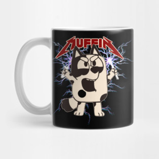 Bluey Muffin Metal Mug