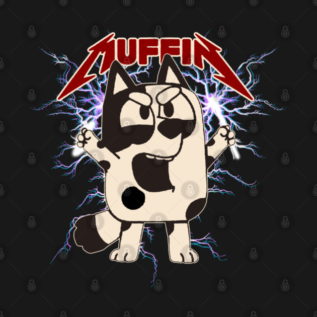 Bluey Muffin Metal Kids