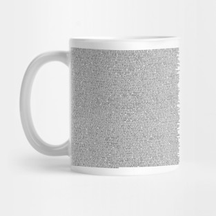 Bee Movie Script Mug