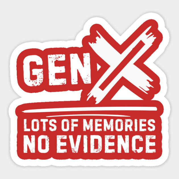 Gen X Generation X Magnet by The WYLD Tribe