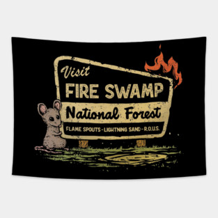 Fire Swamp National Forest Tapestry