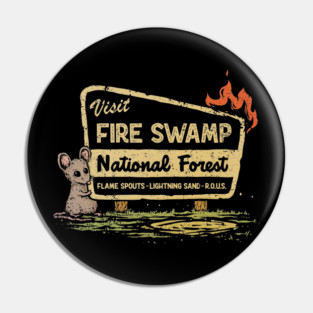 Fire Swamp National Forest Pin