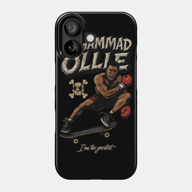 Muhammad Ollie – I Am the Greatest Phone Case by Wrongteeshirt