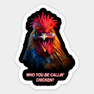 RAGING CHICKEN Magnet