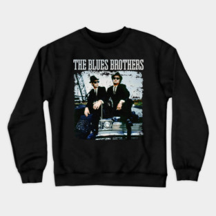 THE BLUES BROTHERS - VINTAGE GRUNGE Crewneck Sweatshirt