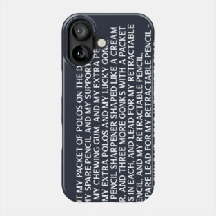 Neil The Young Ones / Classic 80s Quote Phone Case