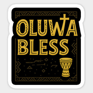 Oluwa Bless Prayer Magnet