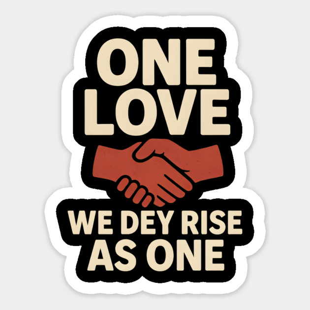 One Love Unity Magnet by Eric's Store 4