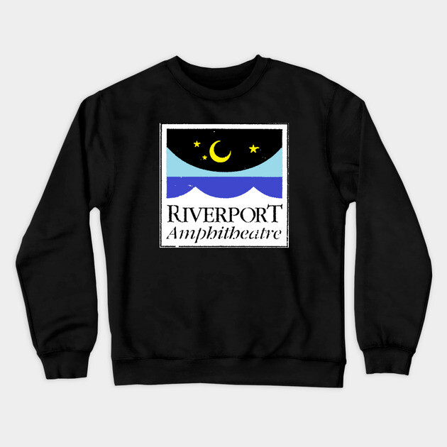 Riverport Amphitheatre Crewneck Sweatshirt by Litehouse Tees