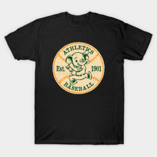 Vintage Oakland Baseball Patch T-Shirt