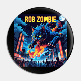 Rob Zombie // Big Cat Pin