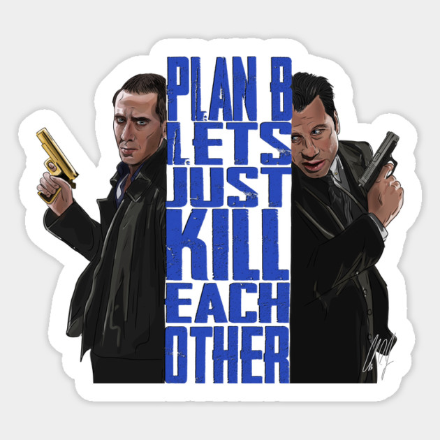 Face/Off: Plan B Magnet by 51Deesigns