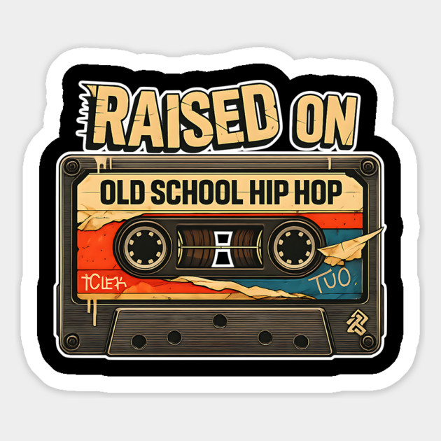 Raised on Old School Hip Hop Magnet by UrbanLifeApparel