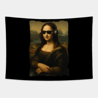 DJ Mona Lisa Tapestry