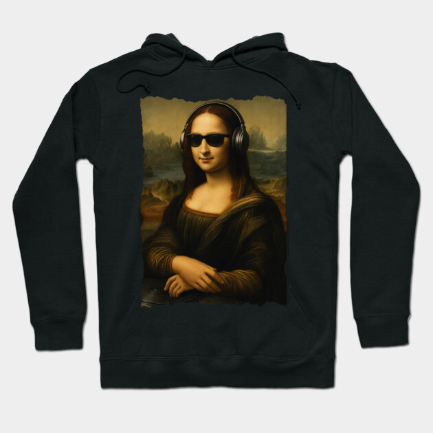 DJ Mona Lisa Hoodie by UrbanLifeApparel