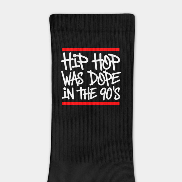 Hip Hop Was Dope in the 90s by UrbanLifeApparel