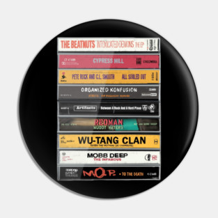 90’s Hip Hop Classics Pin