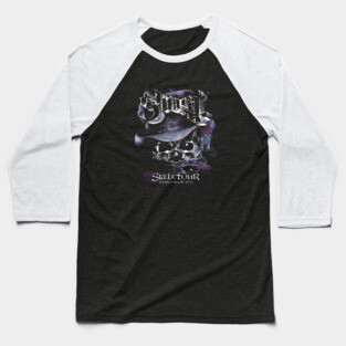 Ghost Skeletour World Tour 2025 Baseball T-Shirt