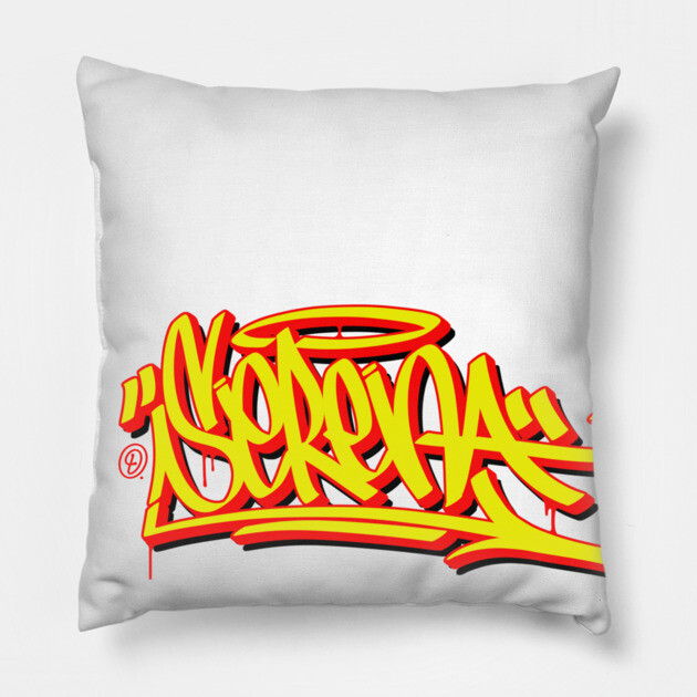 Serena Tag V.2 Pillow by DOSER