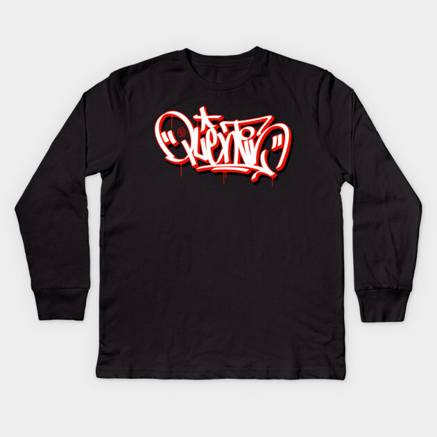 Quentin V.1 Kids Long Sleeve T-Shirt by DOSER