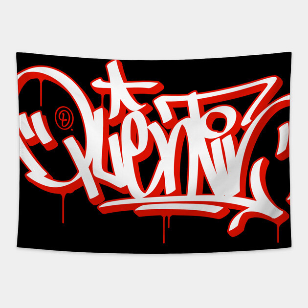 Quentin V.1 Tapestry by DOSER