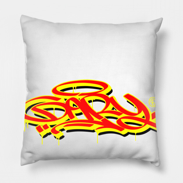 Gary tag Pillow by DOSER