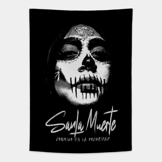 SANTA MUERTE Tapestry by artslaves