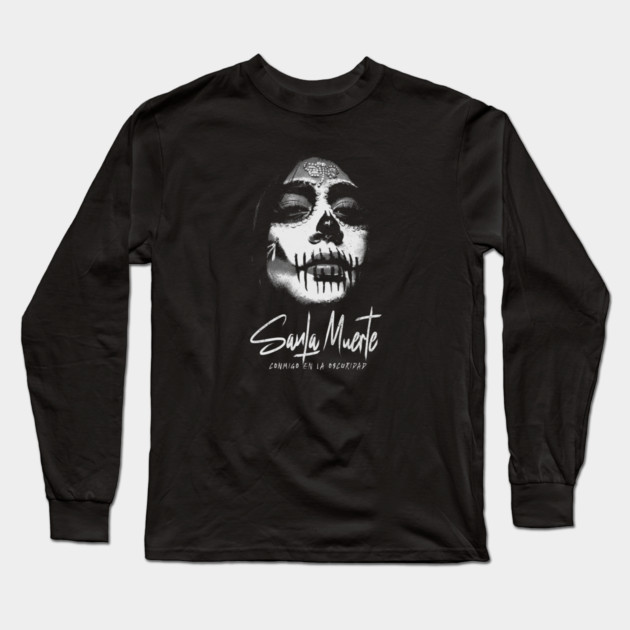 SANTA MUERTE Long Sleeve T-Shirt by artslaves
