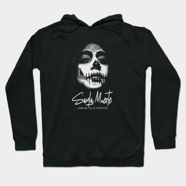 SANTA MUERTE Hoodie by artslaves