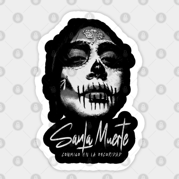 SANTA MUERTE Sticker by artslaves