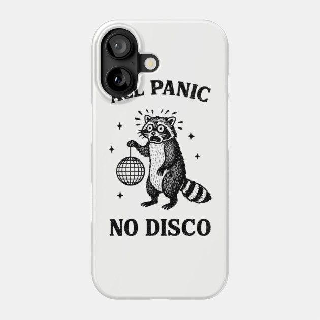 All Panic No Disco Meme Introvert Anxiety Humor Phone Case by Anticorporati