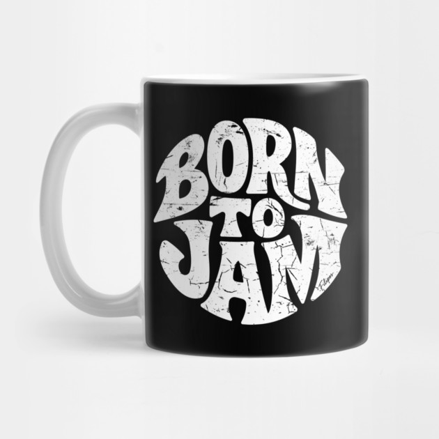 Born to Jam. Handdrawn Circle by filiposwear