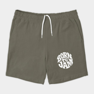 Born to Jam. Handdrawn Circle Shorts
