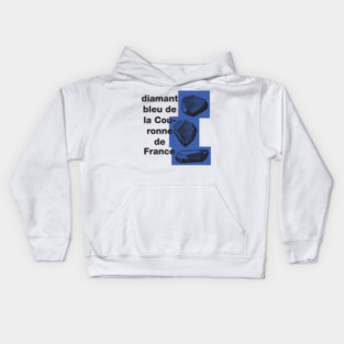 French Blue Kids Hoodie