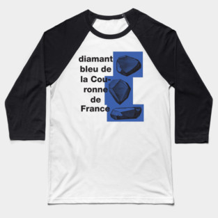 French Blue Baseball T-Shirt