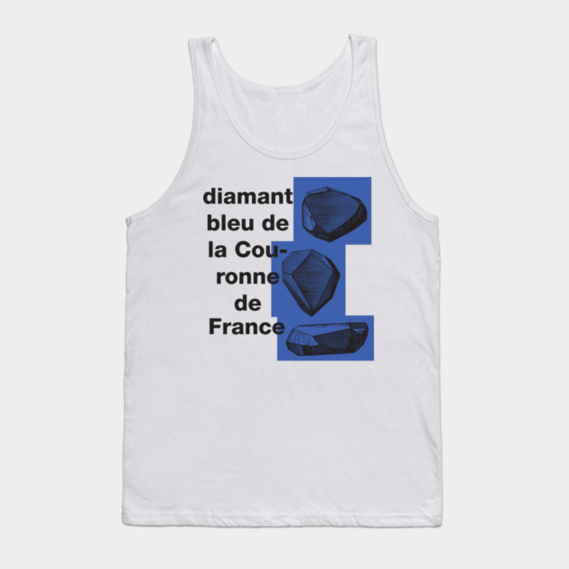 French Blue Tank Top by Aoristic