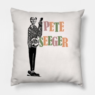 Pete Seeger Pillow