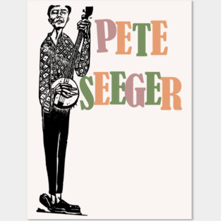 Pete Seeger Posters and Art