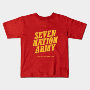 Seven Nation Army - Yellow Kids T-Shirt
