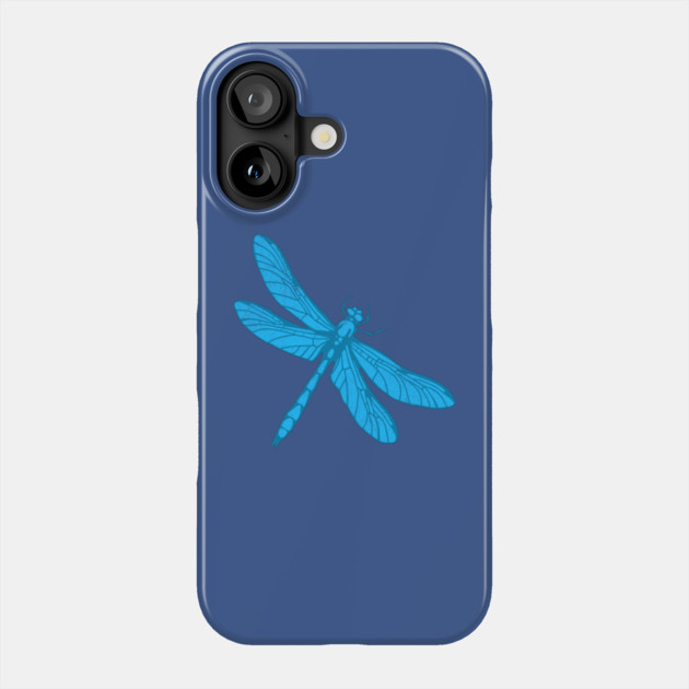 Blue Dragonfly Phone Case by DonWillisJrArt